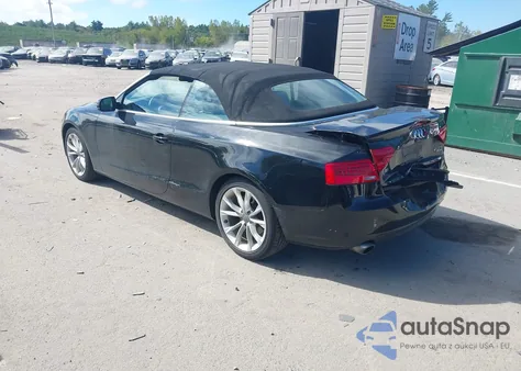 2013 Audi A5 2.0T Premium from USA, damaged, VIN WAULFAFH5DN006428